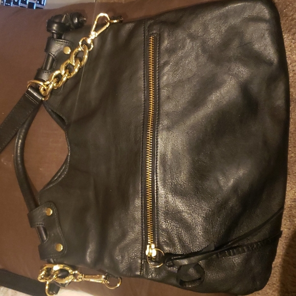 PIETRO Alessandro black leather purse hand bag - Picture 8 of 12